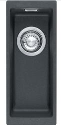 Franke Sirius 2 S2D 110.16 plastično črno pomivalno korito 16x41cm vgradnja 125.0252.231