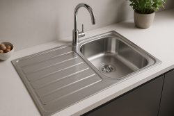 Franke Spark SKX 611 inox pomivalno korito z odcejalnikom 86x50cm 101.0315.545