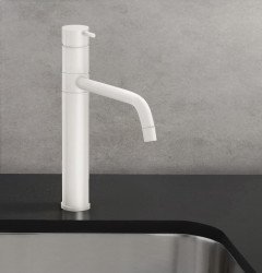 Waterevolution Flow kuhinjska pipa mat bela T150BR