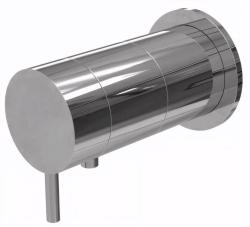 Waterevolution Flow vgradni termostat za tuš, okrogel rozet, krom T142TB01