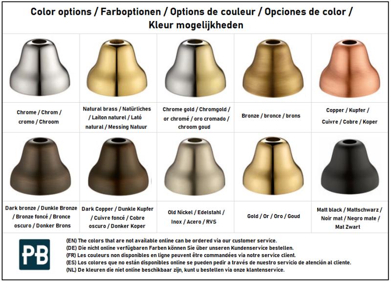 PB klasična povišana umivalniška pipa z zvezdastimi ročaji, izliv 18 cm, nerjaveče jeklo 1208855002