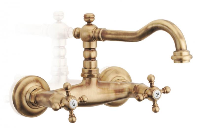 PB klasični pipa komplet za kad zvezdasti ročaji vključno z ročno prho Krom 1208855242