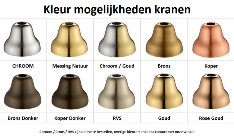 PB klassieke doucheset opbouw sterknoppen met regendouche, telescopische douchekolom, brons 1208855902