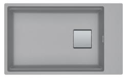 Franke Kubus KNG 110.62 pomivalno korito 72x42 siva granit vgradno z odprtino za pipo 125.0512.518