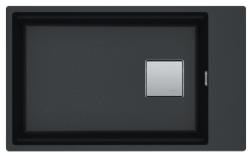 Franke Kubus KNG 110.62 pomivalno korito 72x42 antracit granit vgradno brez odprtine za pipo 125.0512.515