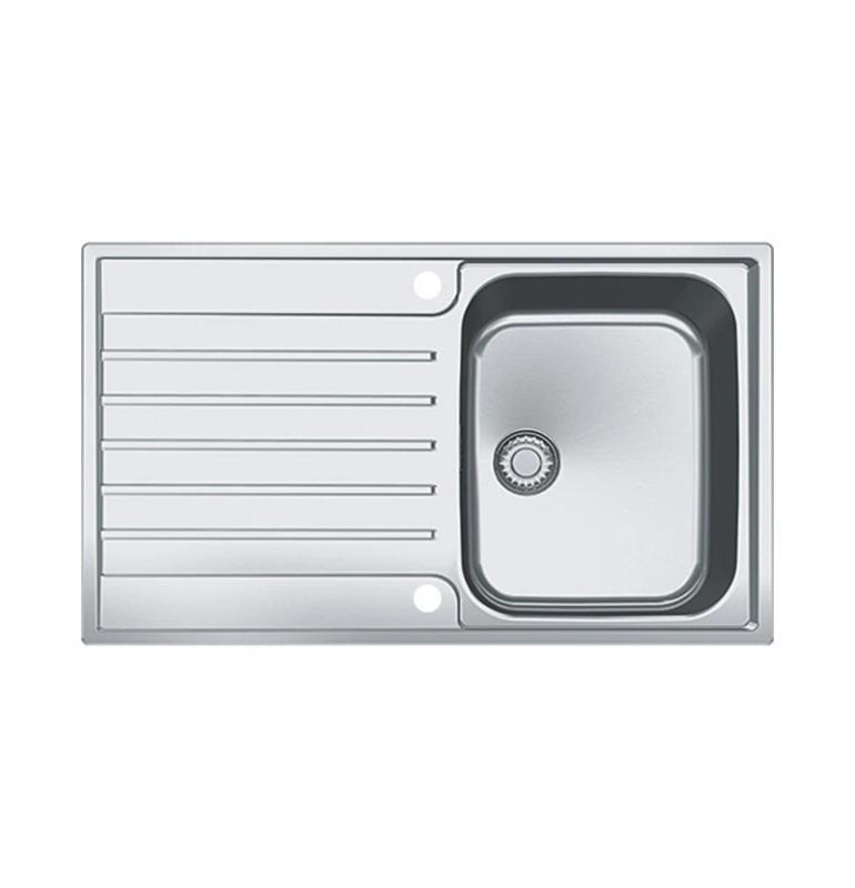 Franke Argos AGX 211-86 inox pomivalno korito z odcejalnikom 860x510 vgradnja na ravni 127.0380.403