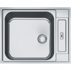 Franke Argos AGX 210 inox pomivalno korito za vgradnjo na ravno površino 625x510, obojestransko, 127.0380.400