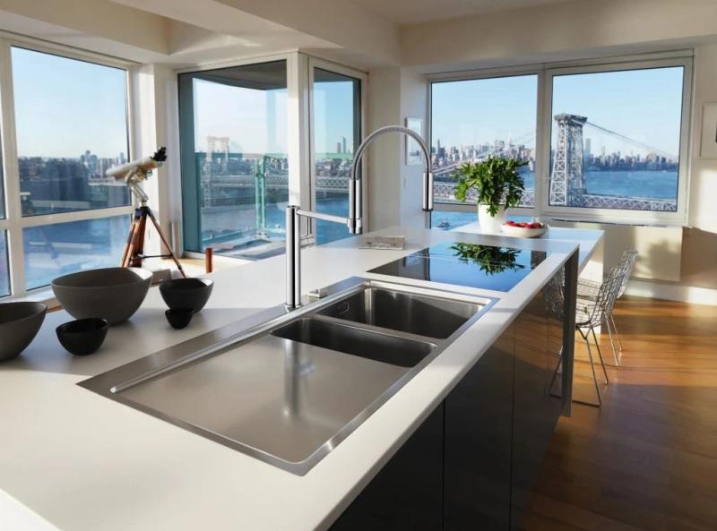 Franke Pescara Semi Pro 360 Kuhinjska armatura z gibljivim izlivom krom 115.0393.976