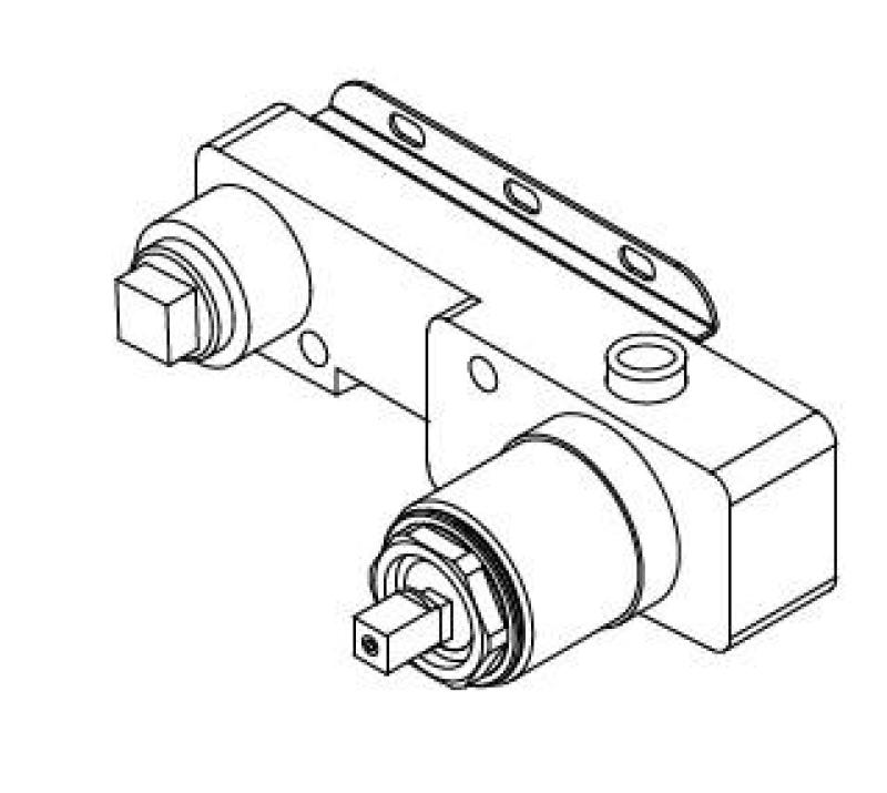 Waterevolution Vgradni del za umivalni mešalnik 2-luknji T0.16.I