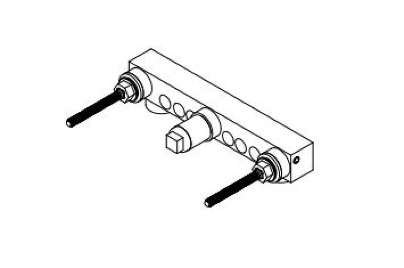 Waterevolution Vgradni del za umivalni mešalnik 3-luknji T0.16.3F.I