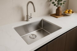 Franke Mythos MYX 110.50 nerjaveče jeklo pomivalno korito 50x40cm podgradnja 122.0638.199