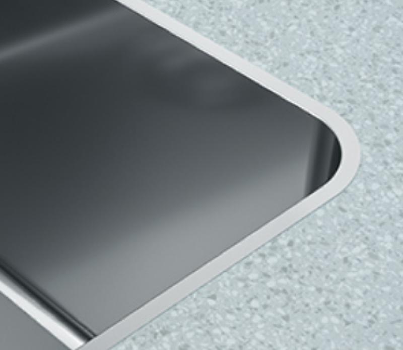 Franke Mythos MYX 210.70 rvs pomivalno korito 70x40cm vgradnja v ravni liniji 127.0638.278