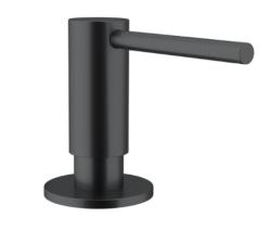 Franke Atlas brušeno črna vgradni dozirnik mila 112.0717.102