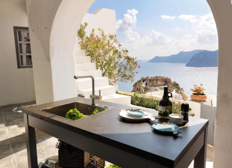 Franke Kuhinjska pipa Atlas Neo vrtljivi izliv pvd gun metal 115.0628.207