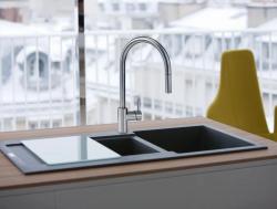 Franke Keukenarmatuur Eos Neo met uittrekbare sproeikop volledig RVS 115.0590.045