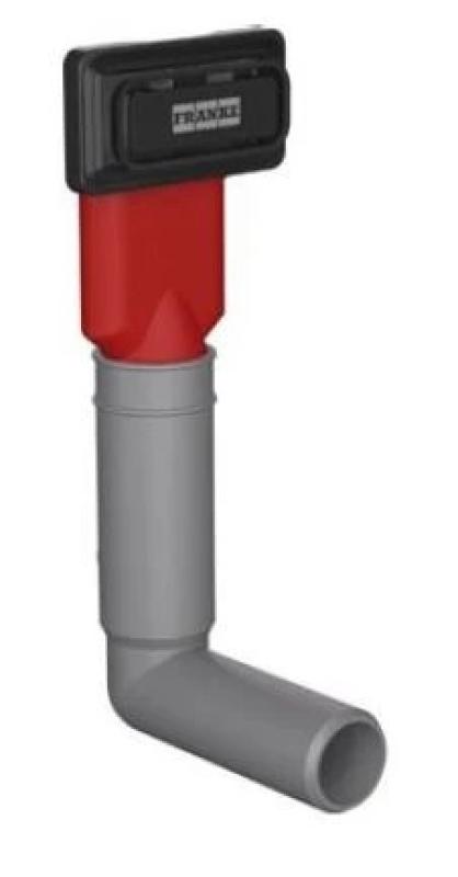 Franke Prelivni komplet mat črn, prelivna cev 1120734738