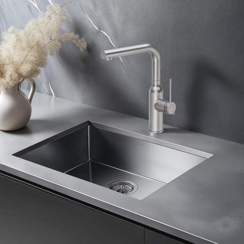 Quadri Stamford kuhinjska pipa z izvlečno ročko RVS 1208956081