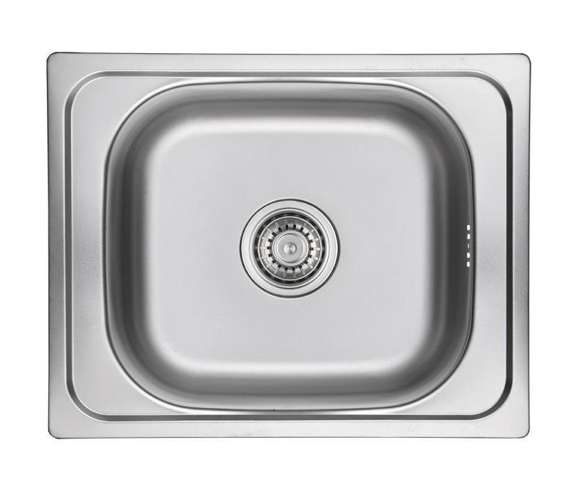 Ausmann Basic inox nadgradni umivalnik 50x40 cm, vključno s sifonom 1208956975