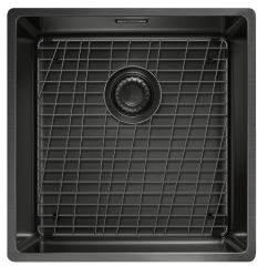 Franke Mythos Masterpiece BXM 210.40 gun metal pomivalno korito PVD antracit 40x41 za raven vgradnjo in podvgradnjo 127.0674.537