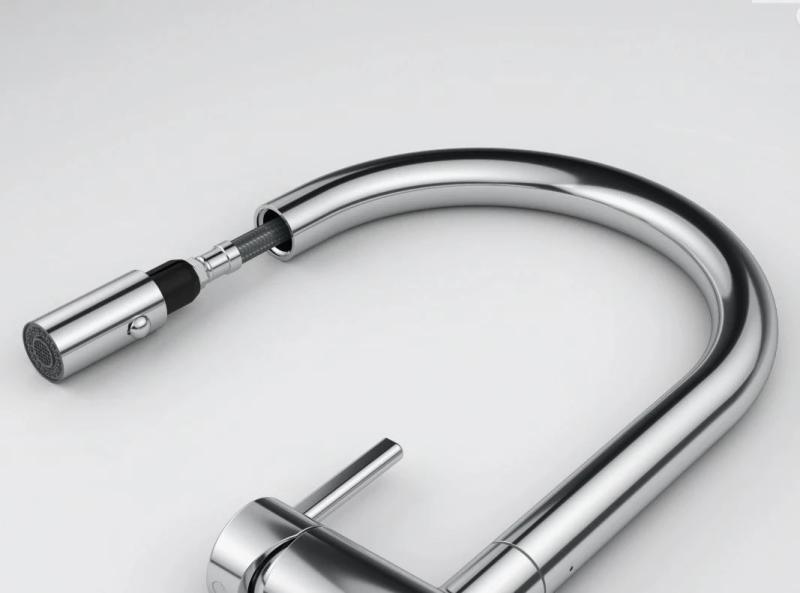 Franke Active J Kuhinjska armatura kromirana z izvlečno prho 115.0653.401