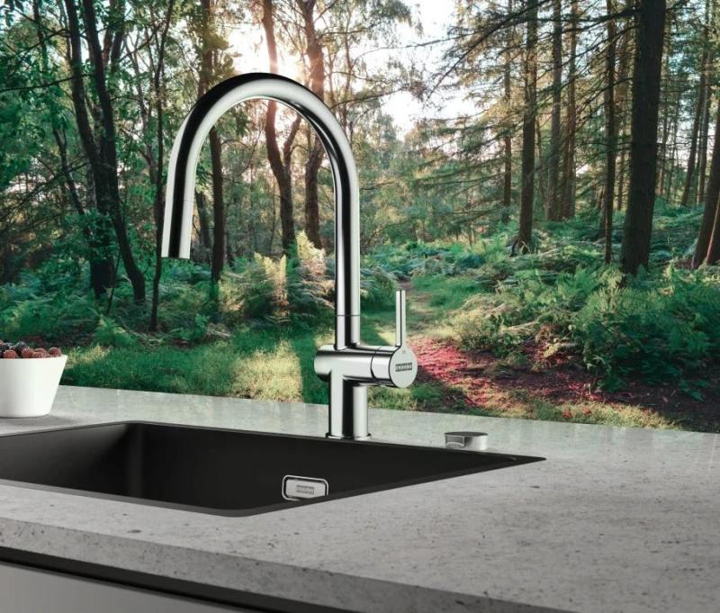 Franke Active J Kuhinjska armatura kromirana z izvlečno prho 115.0653.401