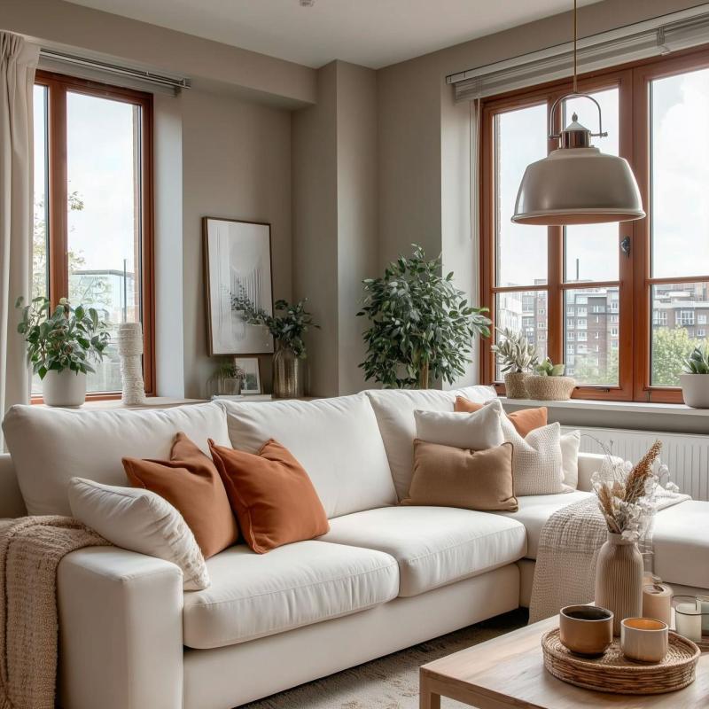 Deco Zenit kovinska kupolasta bež viseča svetilka z metalno obdelavo 4871