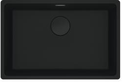 Franke Maris MRG 110-62 Fragranite črna izdaja mat črna podpultna pomivalna korita