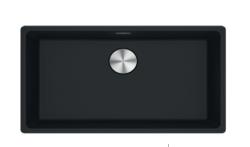 Franke Maris MRG 210-72 Fragranite Matt črno korito za pomivalnik z vgradnjo na ravni