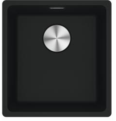 Franke Maris MRG 210-37 Fragranite mat črna kuhinjska pomivalna korita za vgradnjo na ravno površino