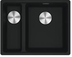 Franke Maris MRG 160-34-15 Fragranite Matt črna pomivalno korito Desno podnožje