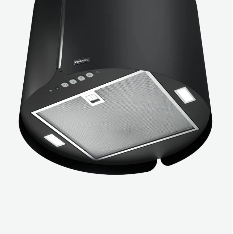 Franke Smart Suspended otočna črna mat napo 42 cm 345.0654.933