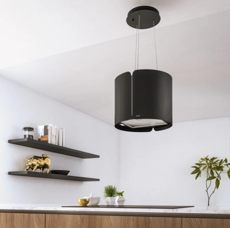 Franke Smart Suspended otočna črna mat napo 42 cm 345.0654.933