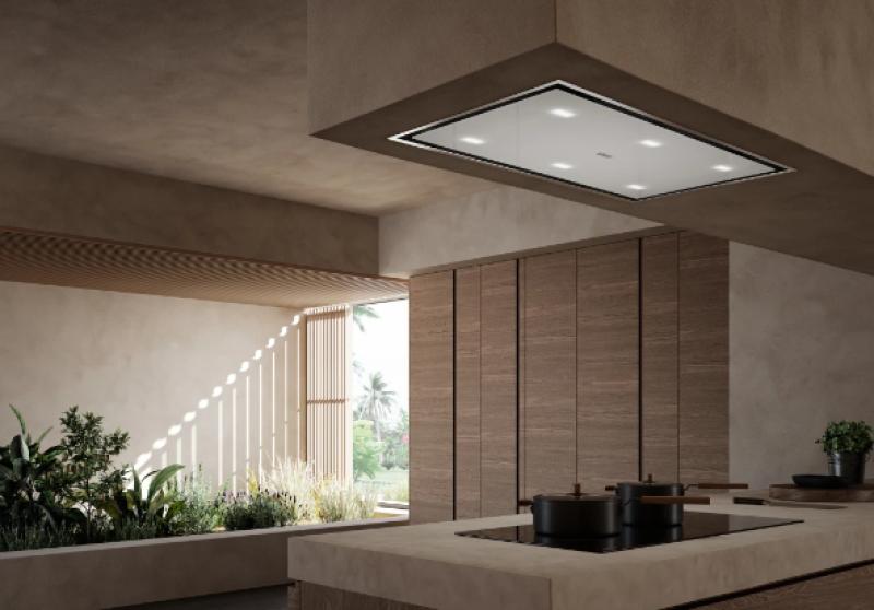 Franke Maris stropna enota bela steklena kuhinjska napa 90cm 350.0679.879