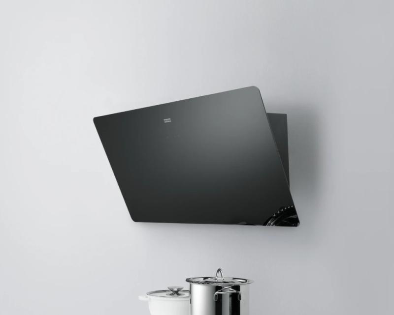 Franke Smart vertikalna črna steklena napa 90 cm 110.0377.734