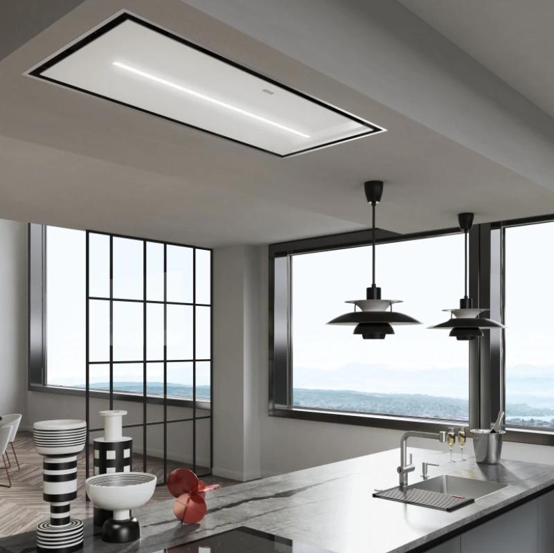 Franke Mythos Air Hub D stropna enota bela steklena napa 120cm 350.0679.885