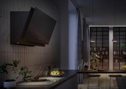 Franke Maris 2.0 Pro vertikalna črna steklena napa 90 cm 330.0682.357