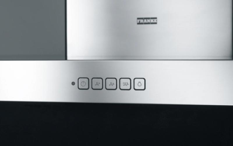 Franke Mythos Tale island stainless steel extractor hood 90cm 325.0552.774