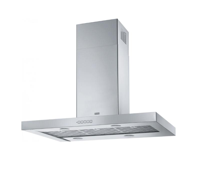 Franke Mythos Tale island stainless steel extractor hood 90cm 325.0552.774