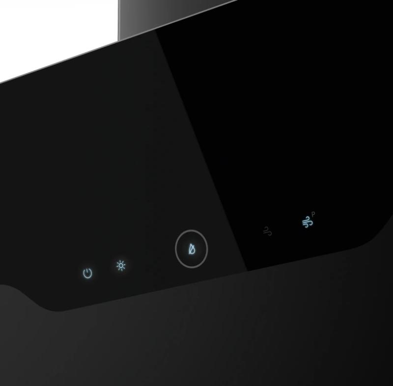 Franke Maris Drip Free stenska mat črna napa 90 cm 330.0657.418