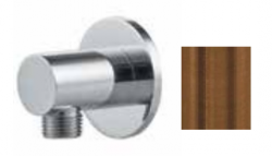 Waterevolution Flow tuš cev priključni kos stenski priključni lok baker T1625CPE