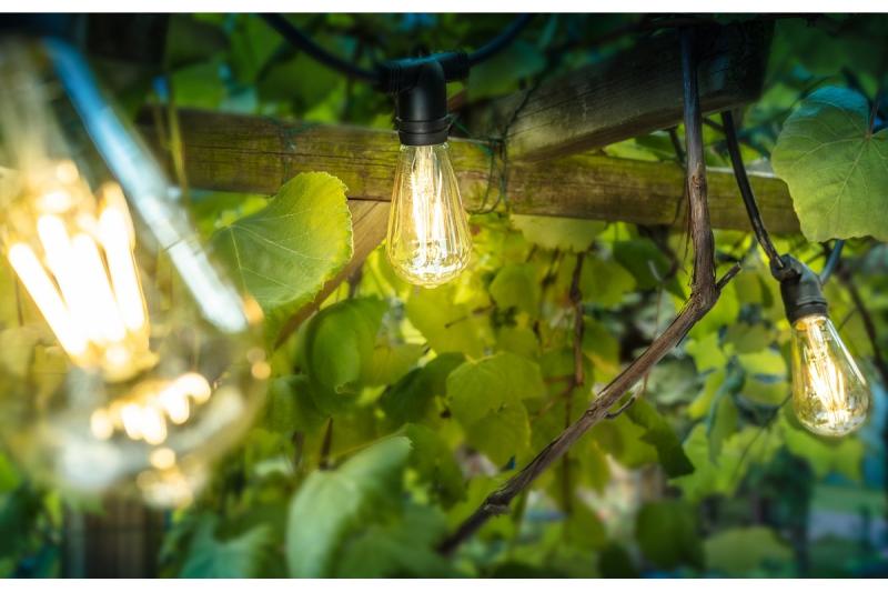 Decorslinger voor in de tuin 7,5 m AC220-240V 50-60Hz 10xE27 2x1,5 mm 1208958647