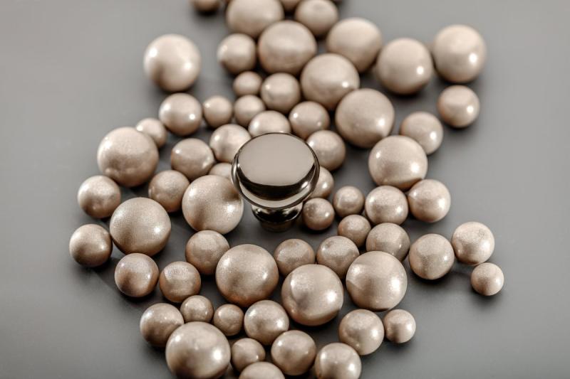 Jeklena ročica BERGAMO črna krom 1208959159