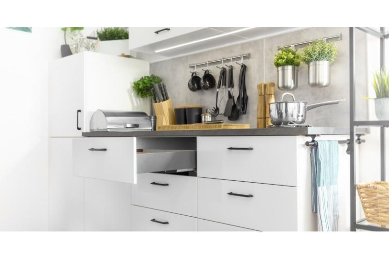 Zamak ročaj MILANO C=32 mm črna mat 1208959293