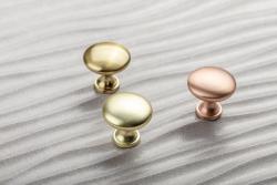 Zamak gumb TERNI brušeno jeklo 1208959324