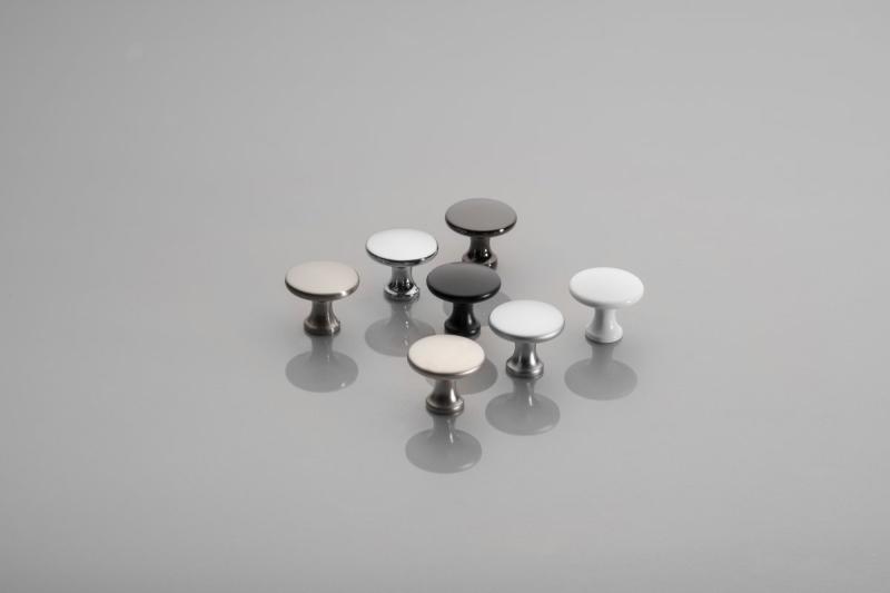 Gumb Zamak UDINE aluminij 1208959333