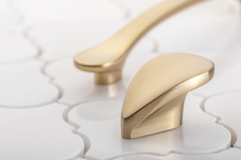 Zamak gumb VENICE šampanjec 1208959339