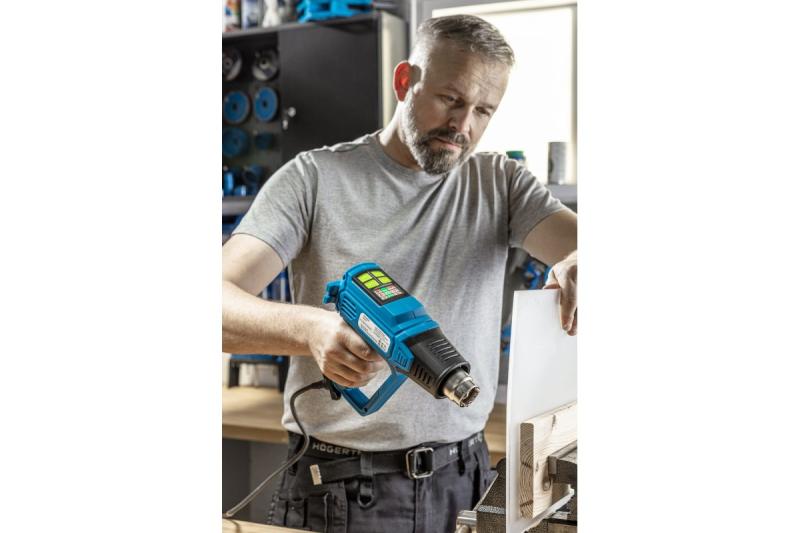 Hoegert LCD Digitaal Heteluchtpistool 2000W 1208960197