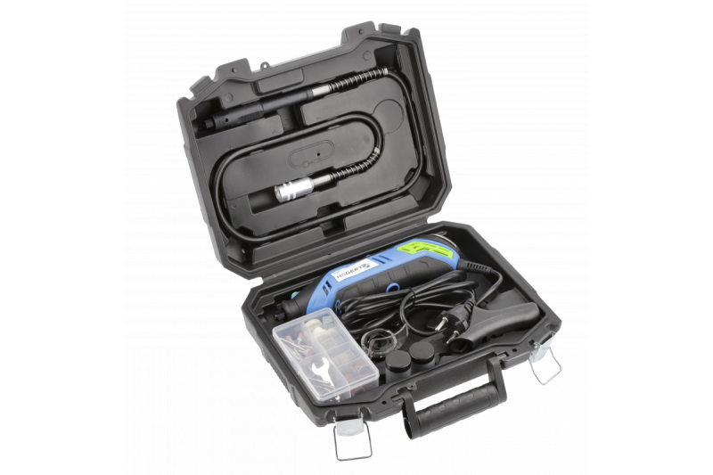 Hoegert Mini brusilnik v kovčku incl. 184 dodatni dodatki 1208960199 HT2E101