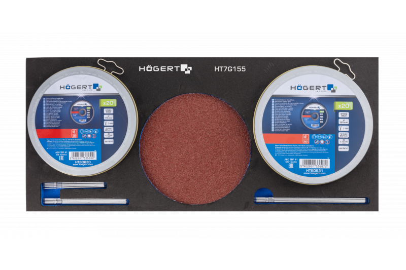 Hoegert orodarnica s 7 predali in stranska vrata z dodatki 544 kosov. 1208962010