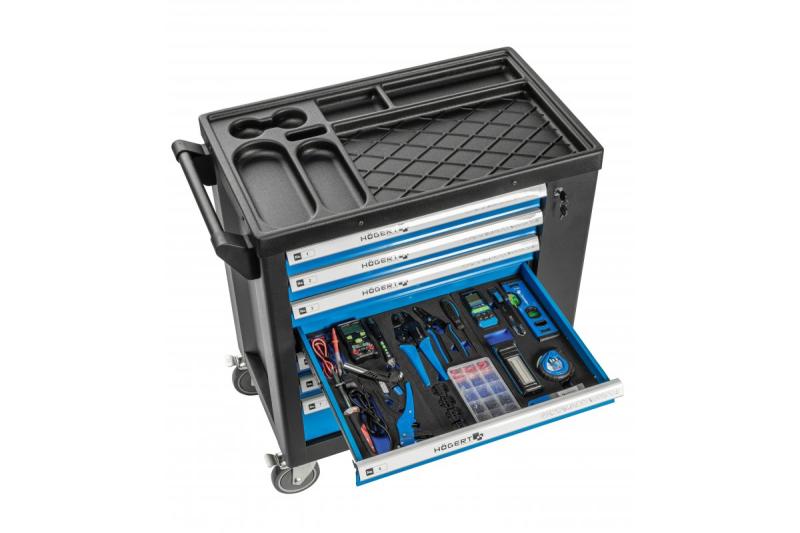 Hoegert orodarnica s 7 predali in stranska vrata z dodatki 544 kosov. 1208962010